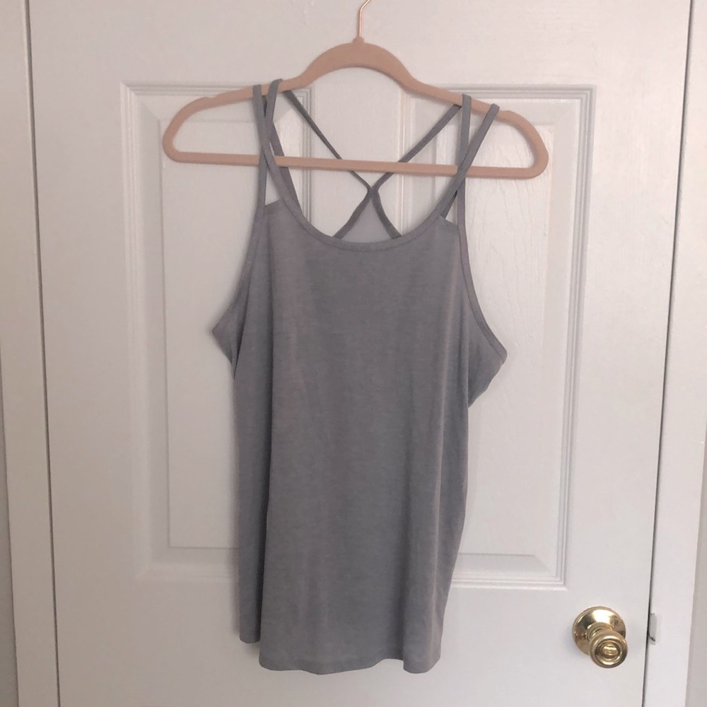 Women Strappy Back Athletic Top